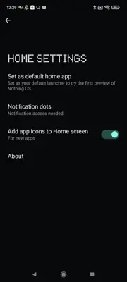 Nothing Launcher android App screenshot 6